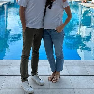 Abercrombie and Fitch Maternity Jeans, straight leg size 28